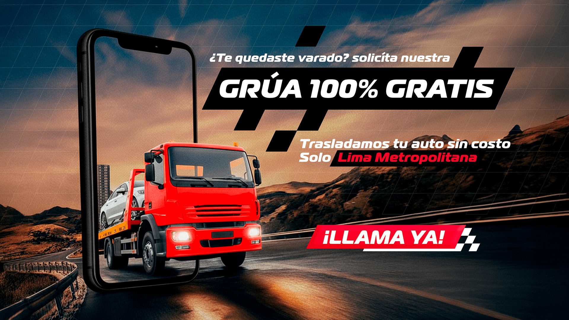 GRÚA GRATIS